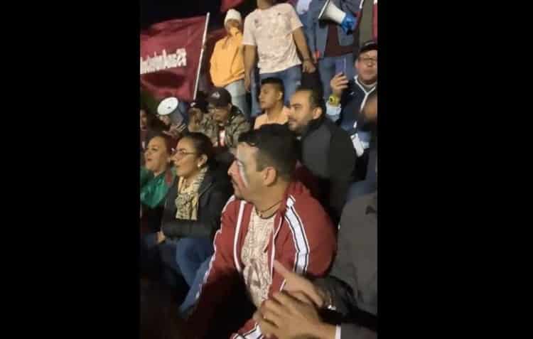Gobernador, secretarios, diputados… todos fueron a marcha de AMLO