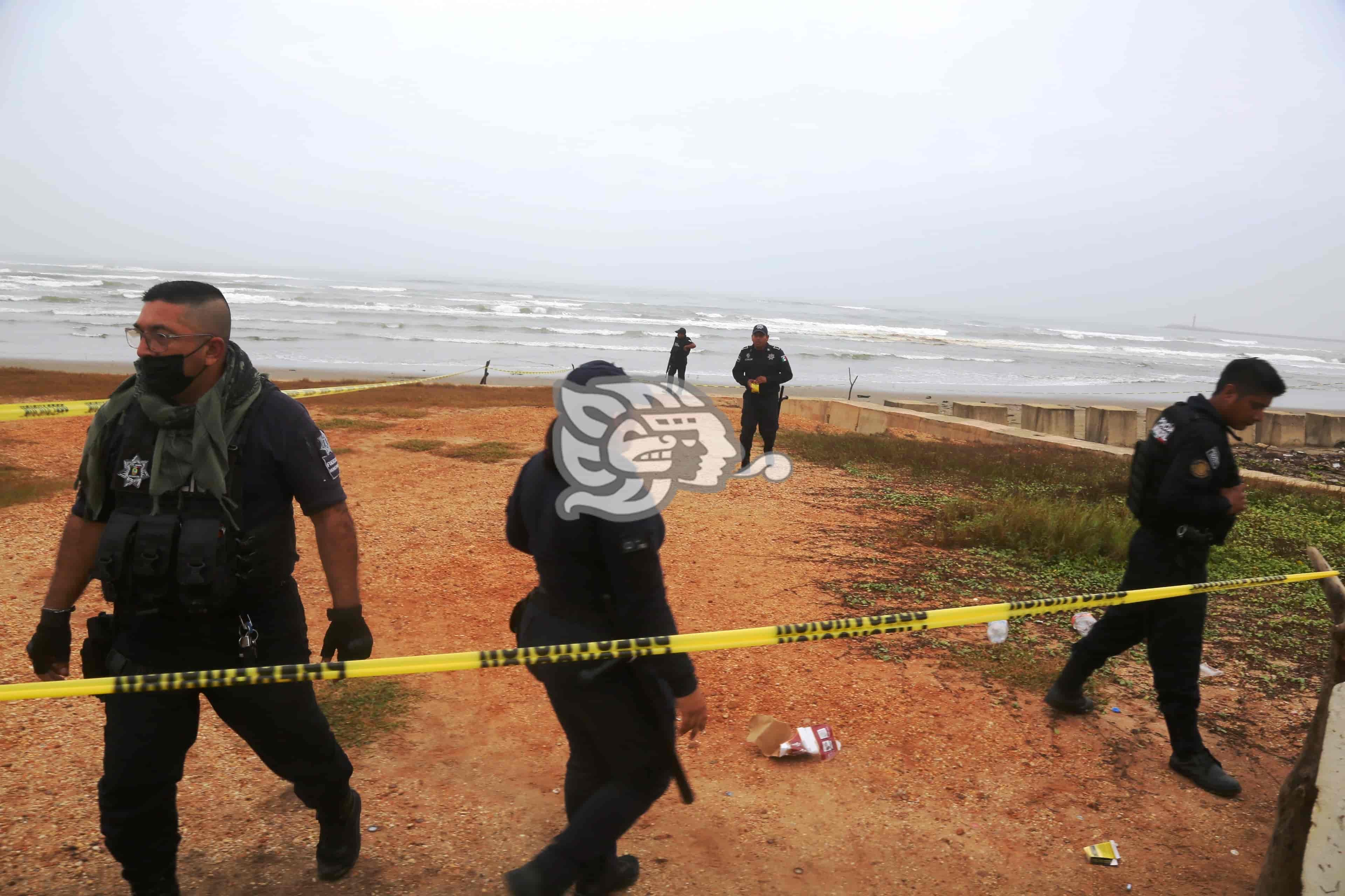 Amanece un muerto en la playa de Coatzacoalcos (+video)