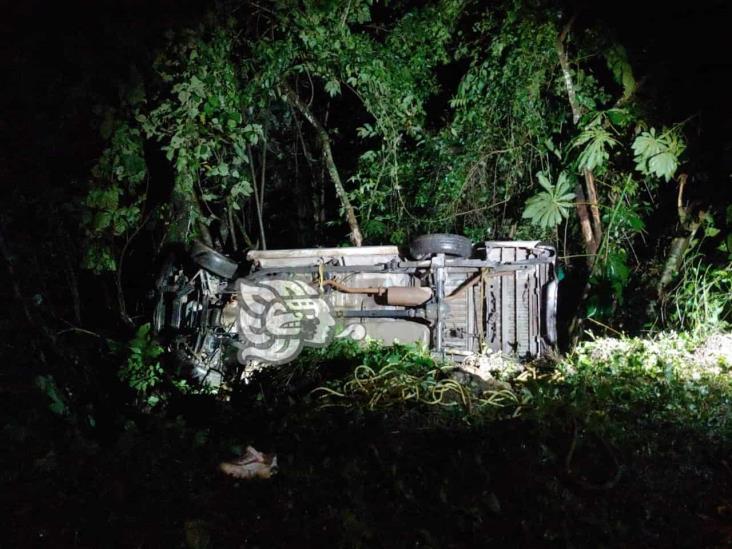 En accidente, mueren madre y su pequeña hija en Zongolica; tenían 26 y 2 años