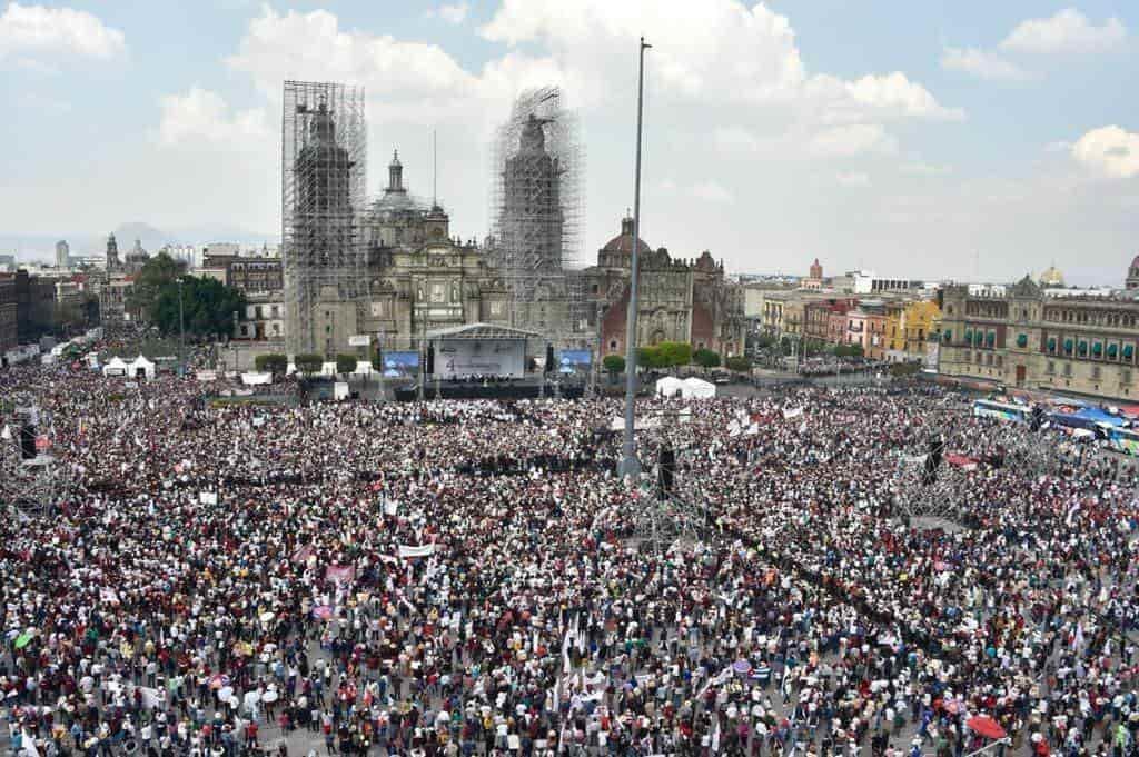 La última marcha de AMLO