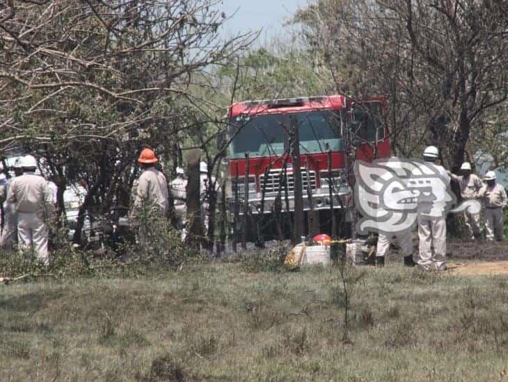 En Agua Dulce, detectan fuga de gas en línea de Pemex; podrían evacuar a población