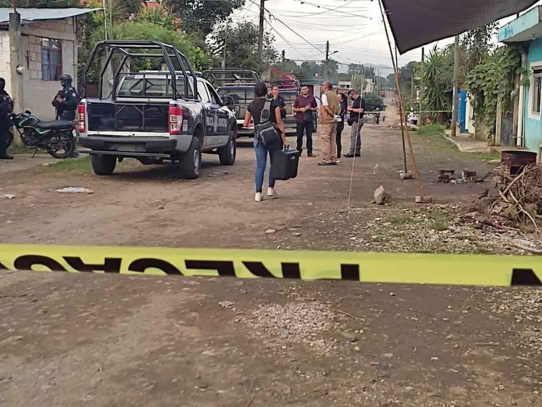 Ejecutan a joven albañil en comunidad de Fortín