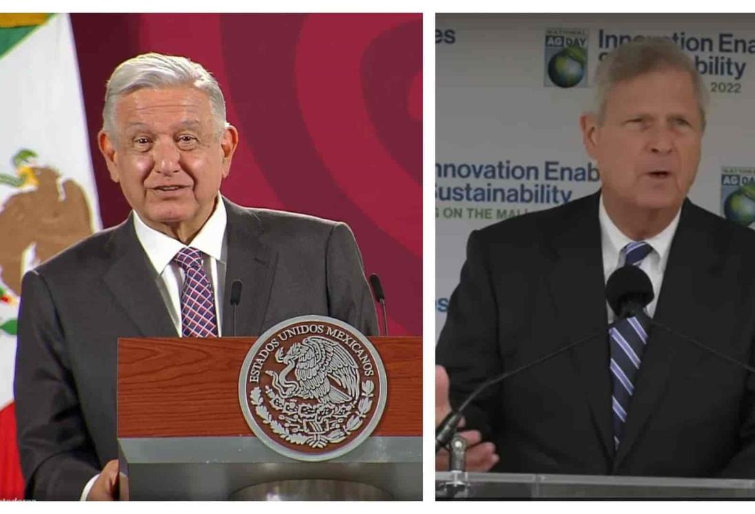 AMLO y el secretario de Agricultura de EU se reunirán para tratar temas de alimentos