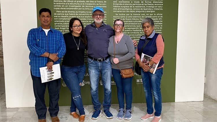 Realizan visita guiada en Lengua de Señas Mexicanas en el Centro Cultural Atarazanas