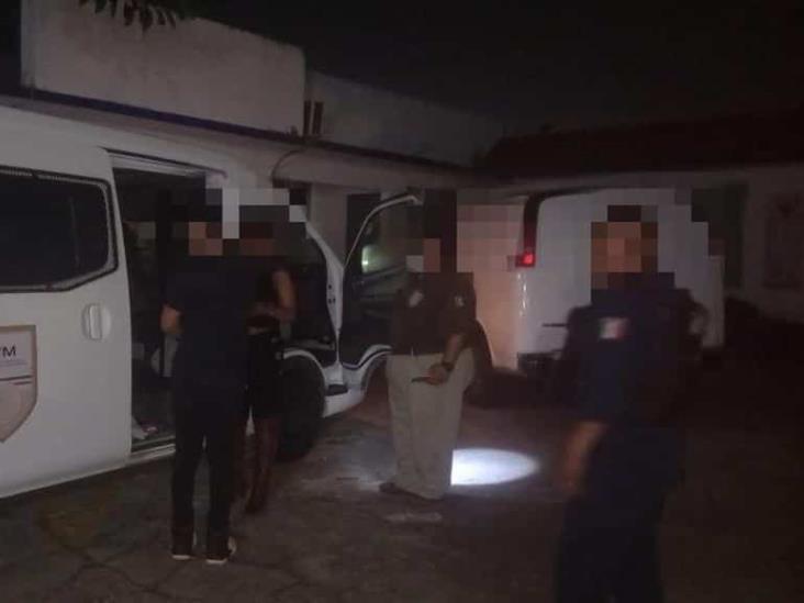 SSP resguardo a 98 migrantes en municipios del Veracruz