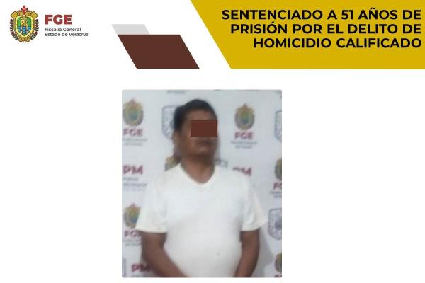 En Tantoyuca, sentencian a homicida a 51 años de prisión