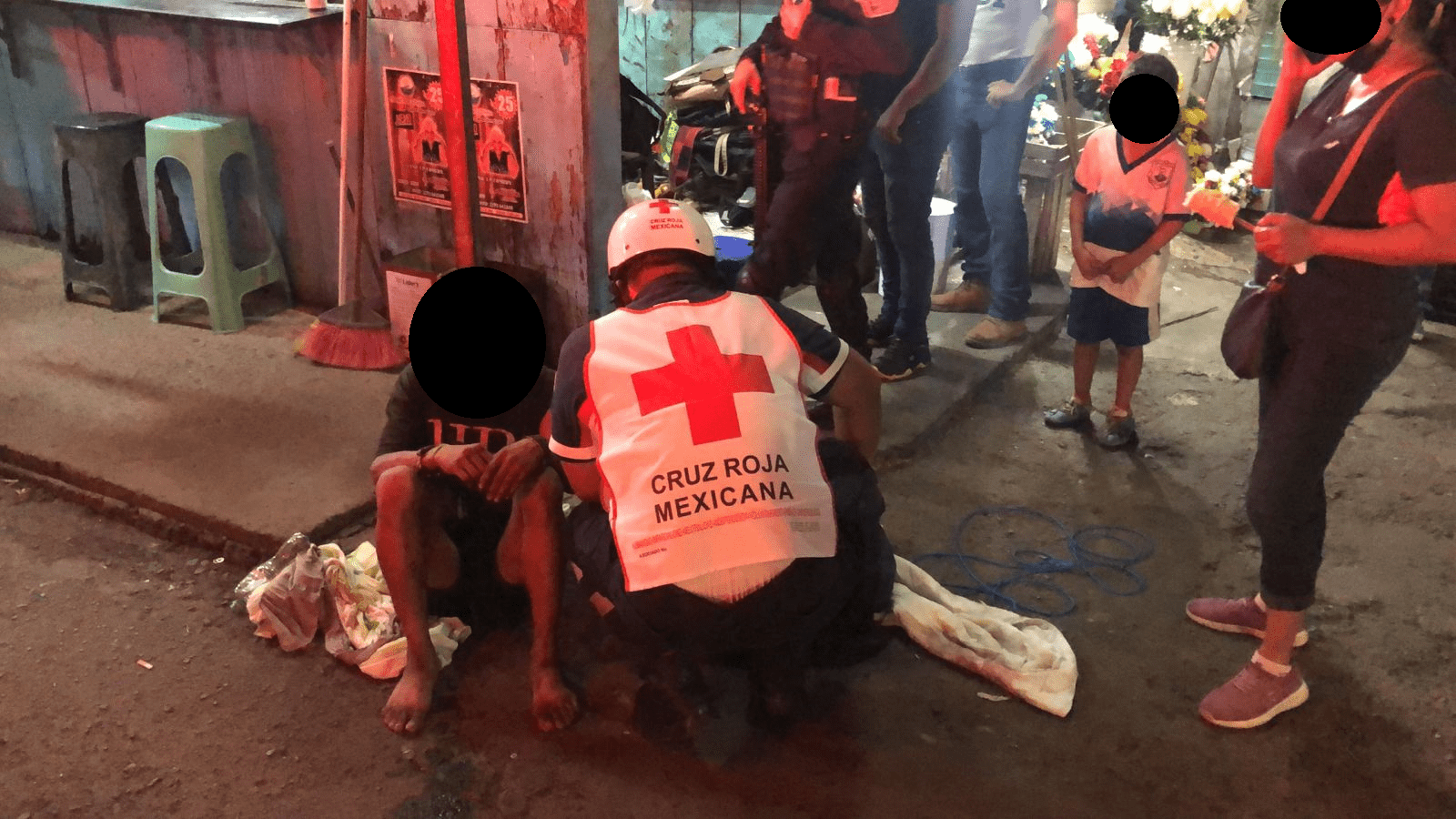 Capturan y amarran a presunto ladrón en el centro de Veracruz(+Video)