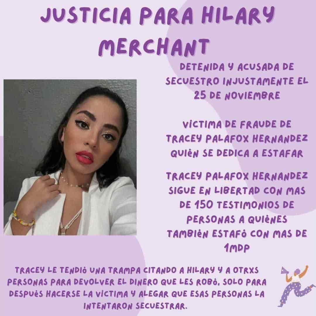 Hilary vive una pesadilla, es acusada de secuestro en CDMX, la señala una presunta estafadora