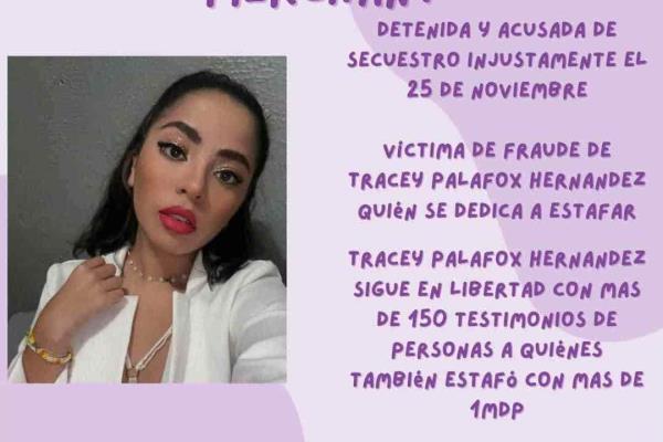 Joven  de Coatzacoalcos sufre pesadilla, presa por secuestro en CDMX; presunta delincuente la acusa