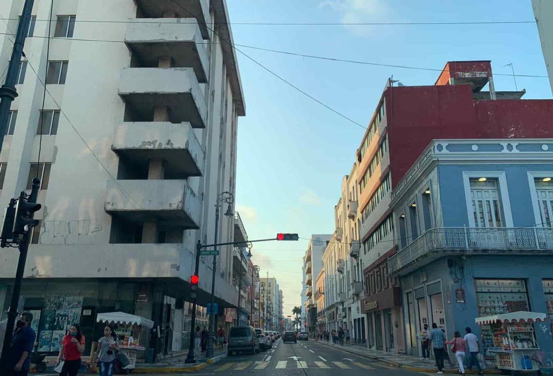 Reactivan comercios los edificios del centro histórico de Veracruz