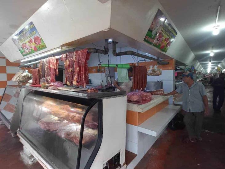 Se mantendrán precios de la carne en mercados de Veracruz por fiestas decembrinas