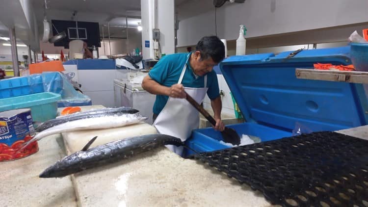 Camarón, producto del mar que más se vende en mercados de Veracruz en diciembre