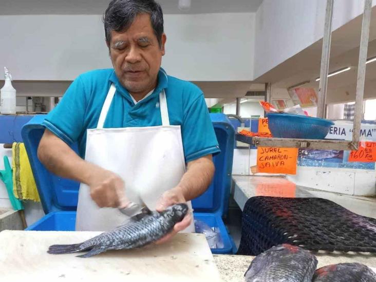 Camarón, producto del mar que más se vende en mercados de Veracruz en diciembre