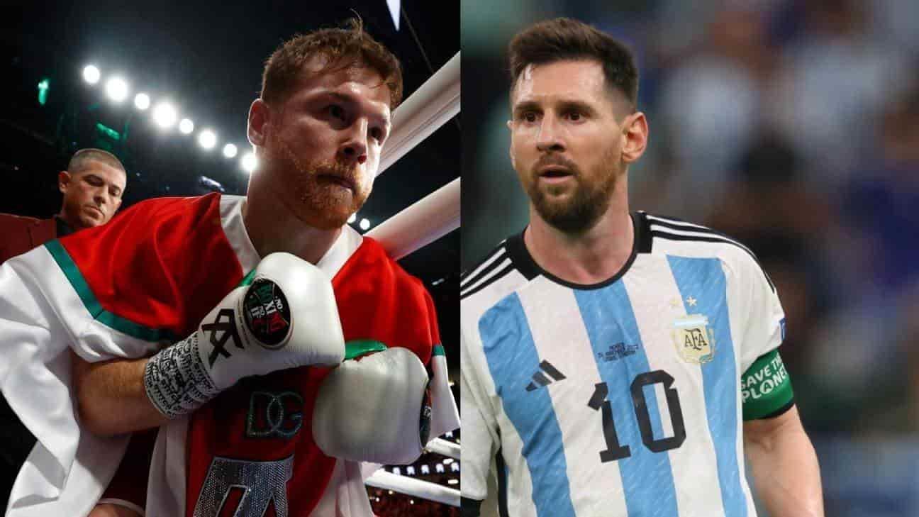 Me dejé llevar por la pasión: Canelo se disculpa con Messi