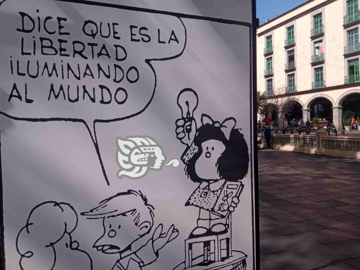 ¡Date prisa! Se va Mafalda de Xalapa, solo quedan unos días de exposición (+Video)