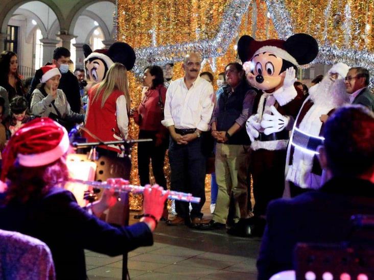 Comienza encendido de luces navideñas en Xalapa; anuncian estas actividades