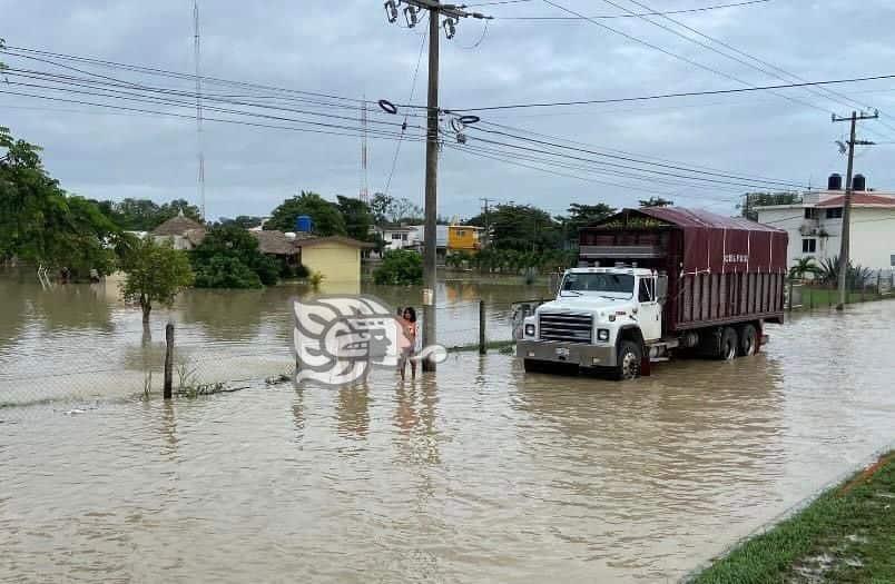 Protección Civil aplica operativo especial por inundaciones en Álamo