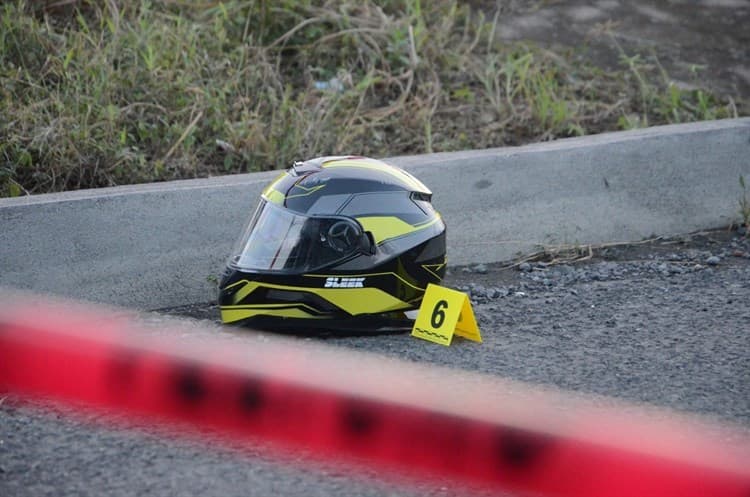 Motociclista pierde la vida sobre la carretera Veracruz-Cardel(+Video)