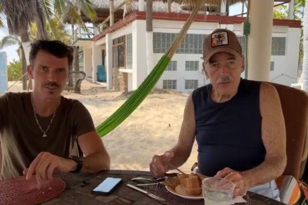 Andrés García amenaza a su hijo Leonardo con revelar sus ´secretos´