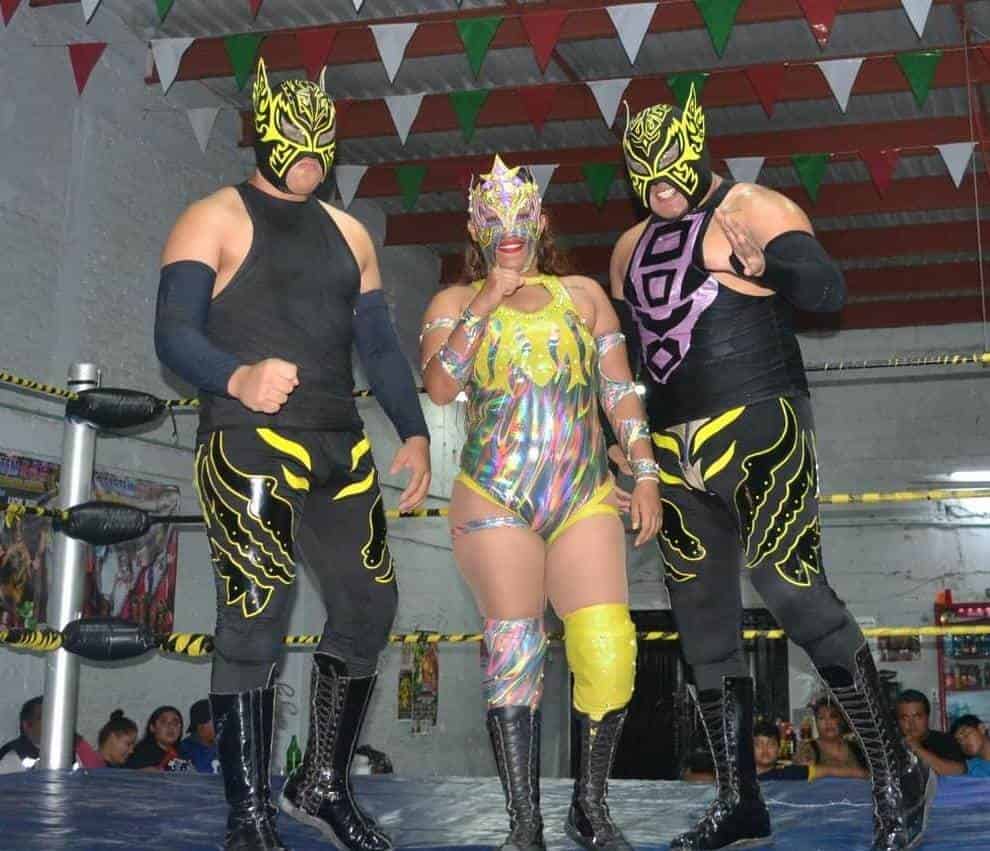 Alistan función de lucha libre en la Arena Unión