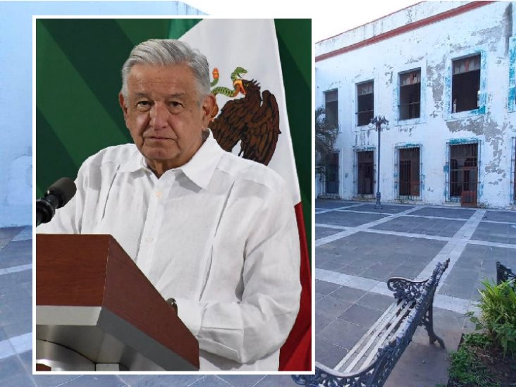 Se rehabilitará el edificio Leyes de Reforma en Veracruz, anuncia AMLO