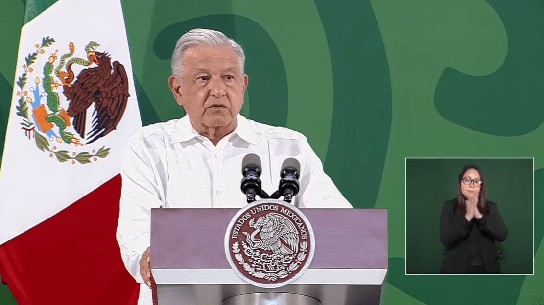 AMLO realiza conferencia Mañanera desde Veracruz