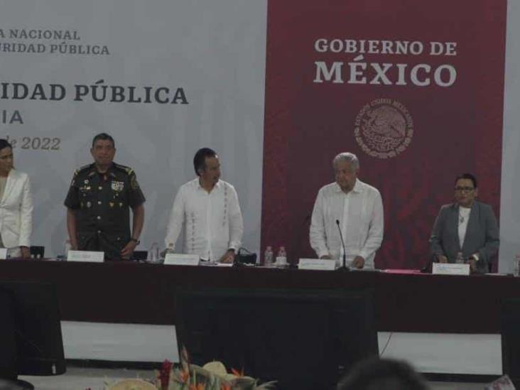 AMLO reconoce trabajo coordinado en seguridad y protección civil