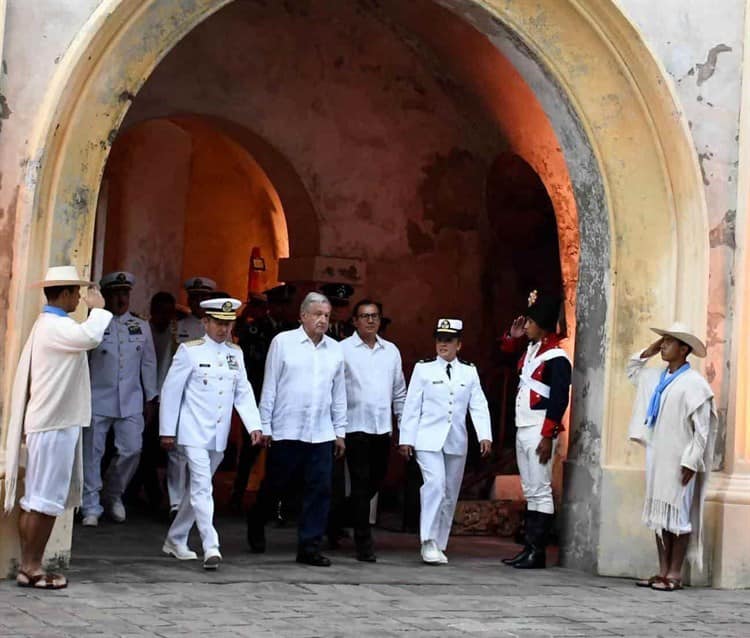 Fuerte de San Juan Ulúa simboliza libertad: AMLO; inaugura primera etapa de restauración(+Video)