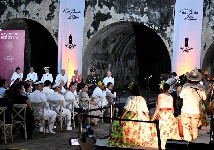 Fuerte de San Juan Ulúa simboliza libertad: AMLO; inaugura primera etapa de restauración(+Video)