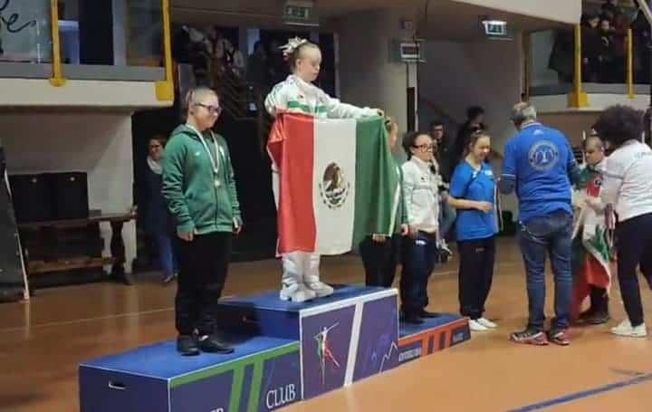 ¡Grande, Bibi! La veracruzana se corona campeona mundial de gimnasia en Italia