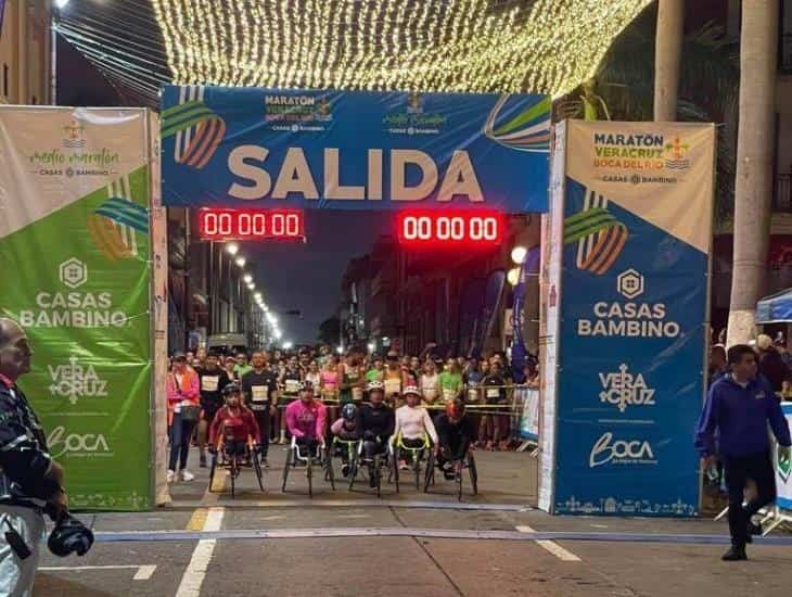 Cerradas calles y avenidas en Veracruz y Boca del Río por carrera deportiva