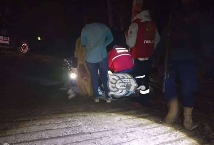 Se accidentan motociclistas en Camino Antiguo a Tomatlán