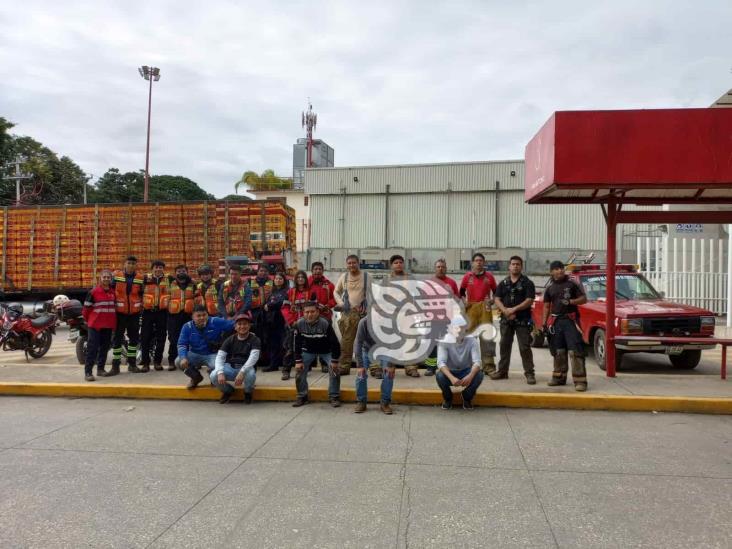 Rescatan a presunto ladrón que cayó a barranca en Fortín (+fotos)