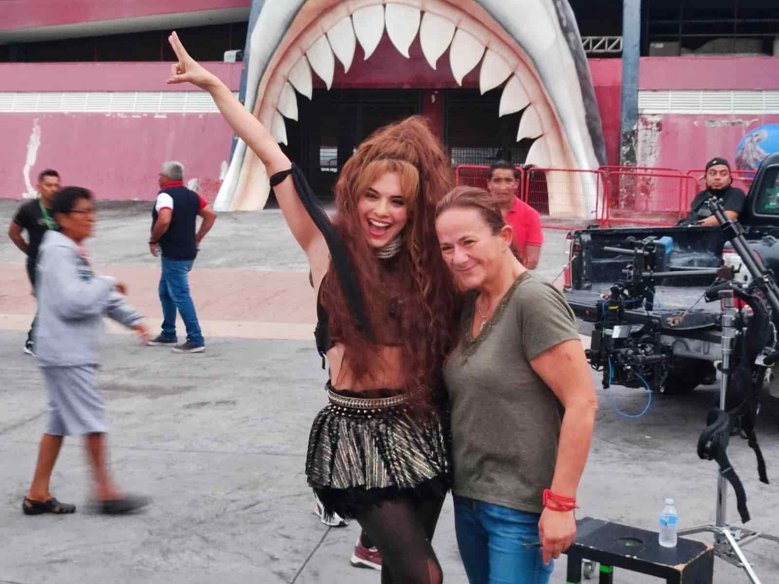 Graban bioserie “Ellas soy yo” sobre la vida de la cantante Gloria Trevi en Veracruz