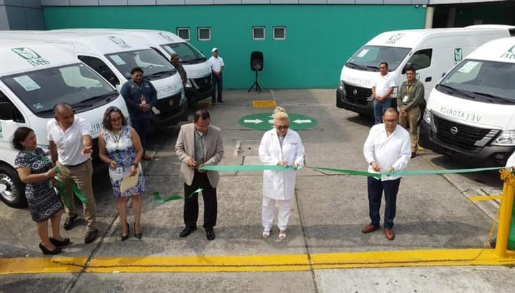 Recibe Velatorio del IMSS Veracruz Norte nuevas carrozas