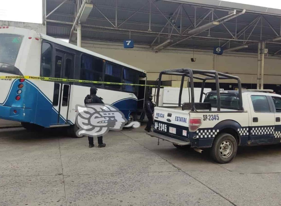 Elemento del IPAX le quita la vida a conductor de autobús en municipio de Veracruz