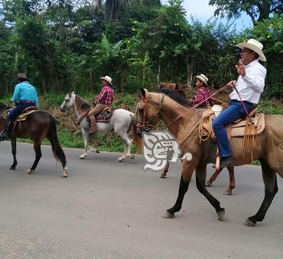 Realizarán cabalgata a la Virgen de Guadalupe en Agua Dulce