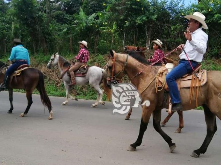 Realizarán cabalgata a la Virgen de Guadalupe en Agua Dulce