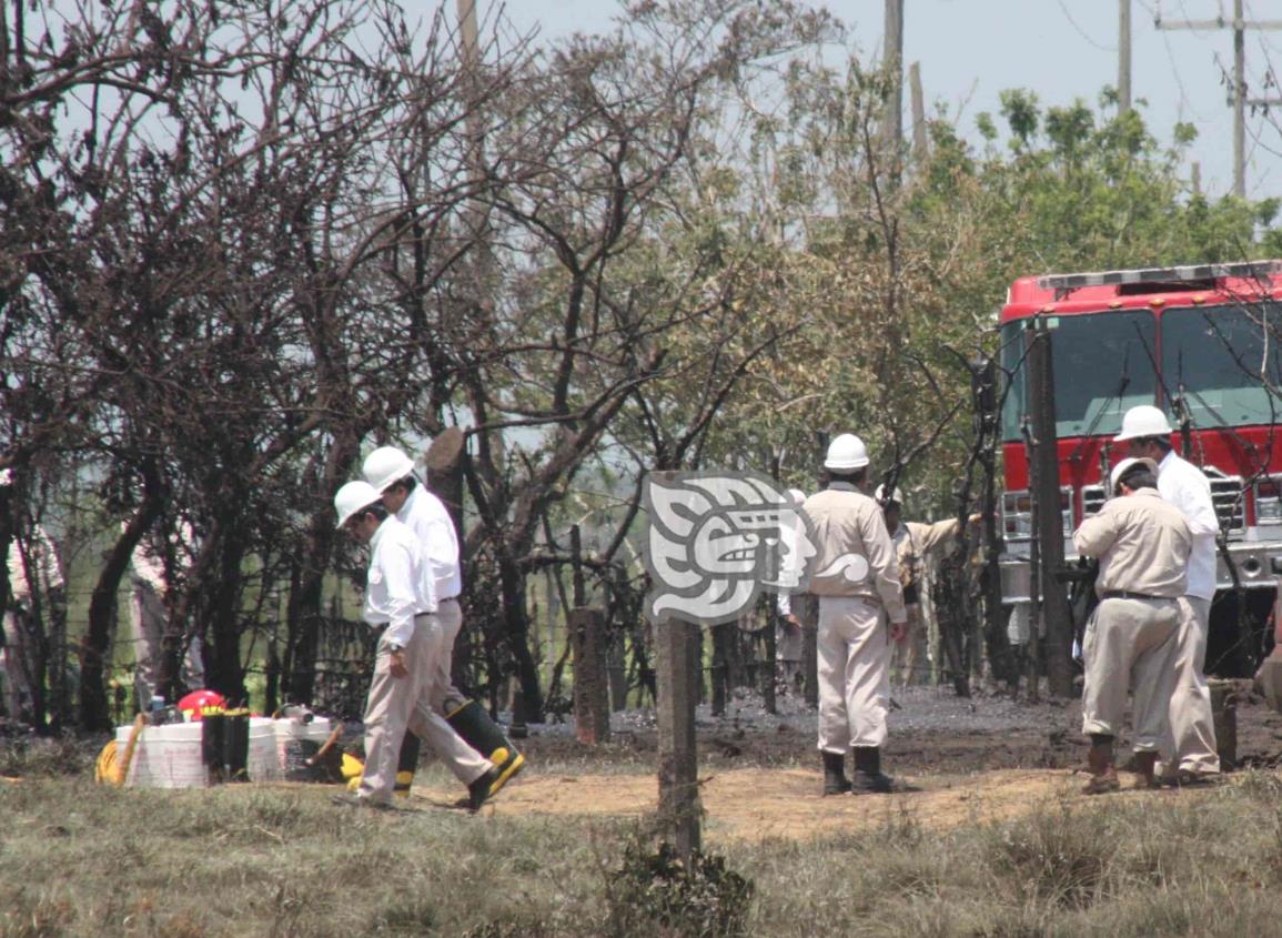 Pemex repara ducto de etano que explotó en Agua Dulce