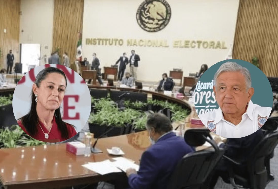 AMLO acusa al INE de censura contra jefa de Gobierno de la CDMX