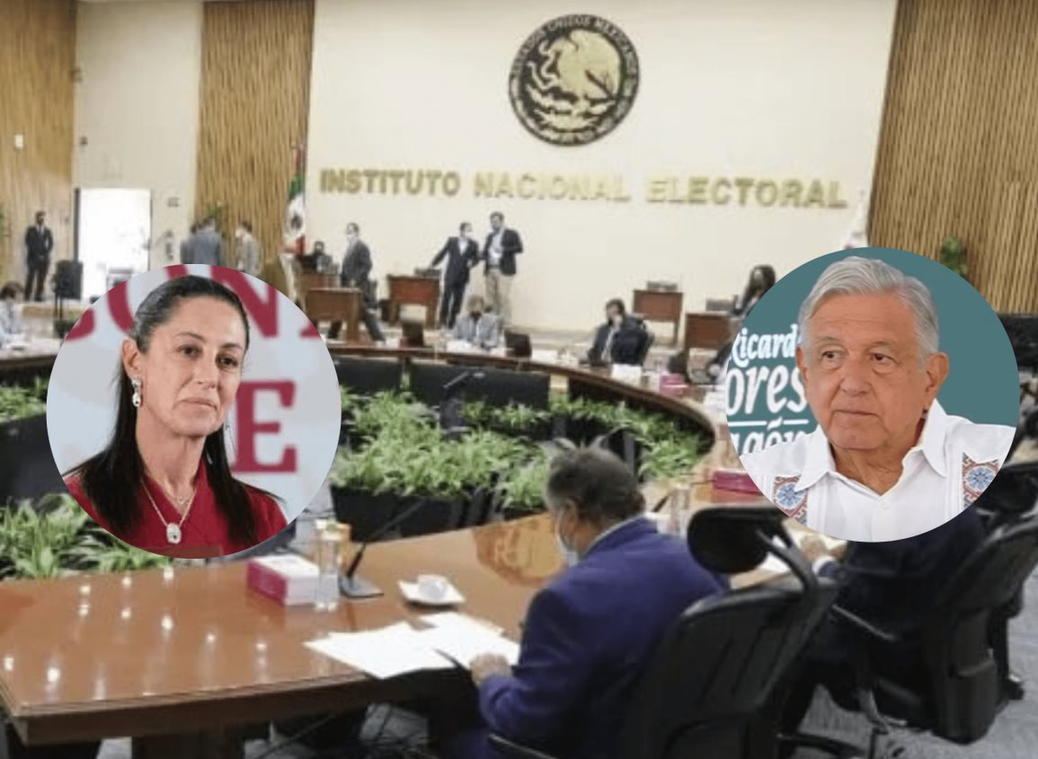 AMLO acusa al INE de censura contra jefa de Gobierno de la CDMX