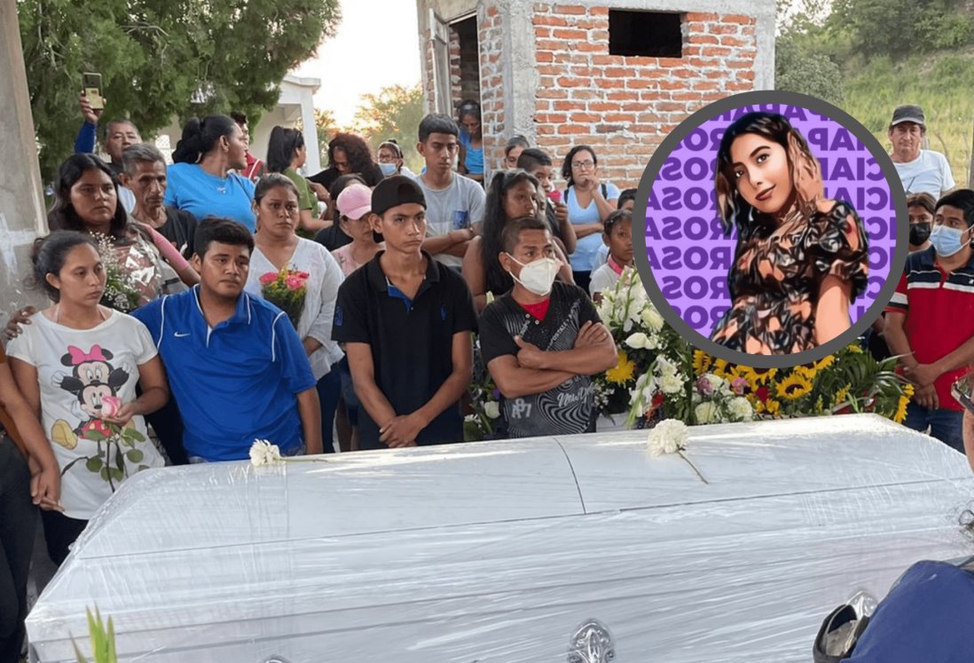 ¡Último adiós! Sepultan a Rosa Isela en medio de reclamos de justicia