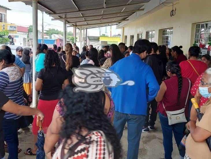 Protestan padres de la primaria Zapata frente a Comisariado Ejidal(+Video)