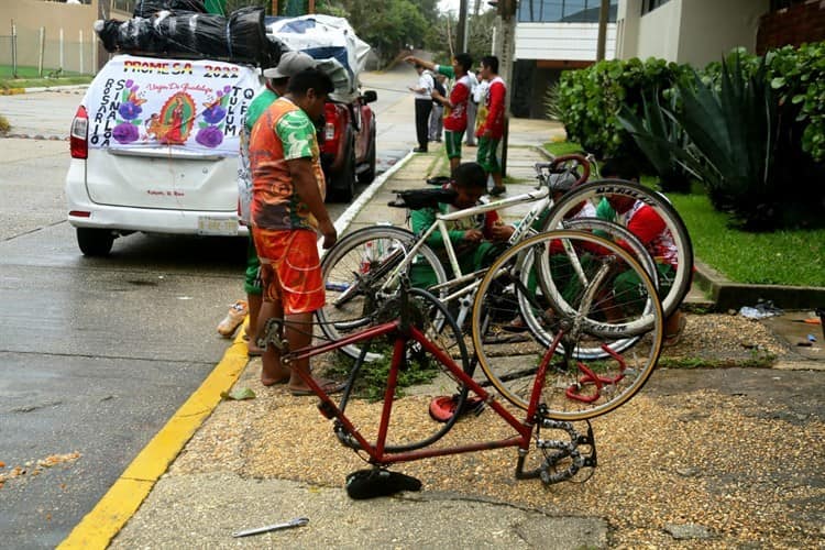 Llegan peregrinos al Santuario de Guadalupe; retornan a Chiapas