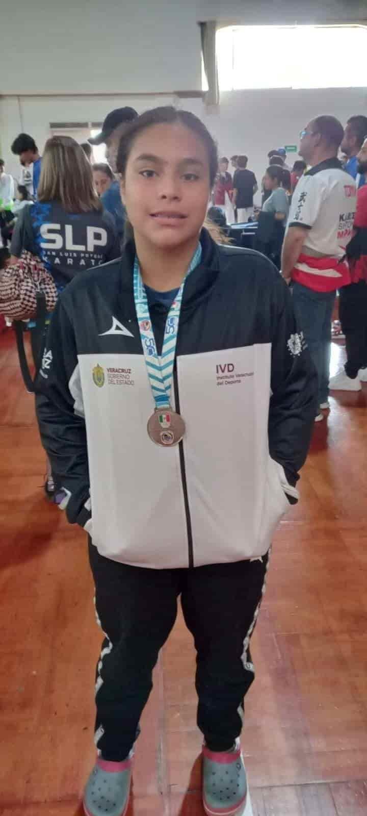 Brilla delegación de Veracruz en selectivo de karate