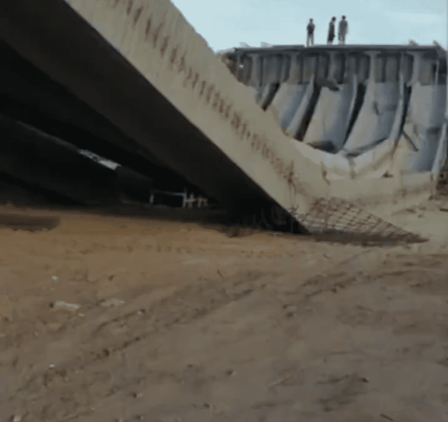 Se desploma puente El Quelite en Sinaloa (+Video)