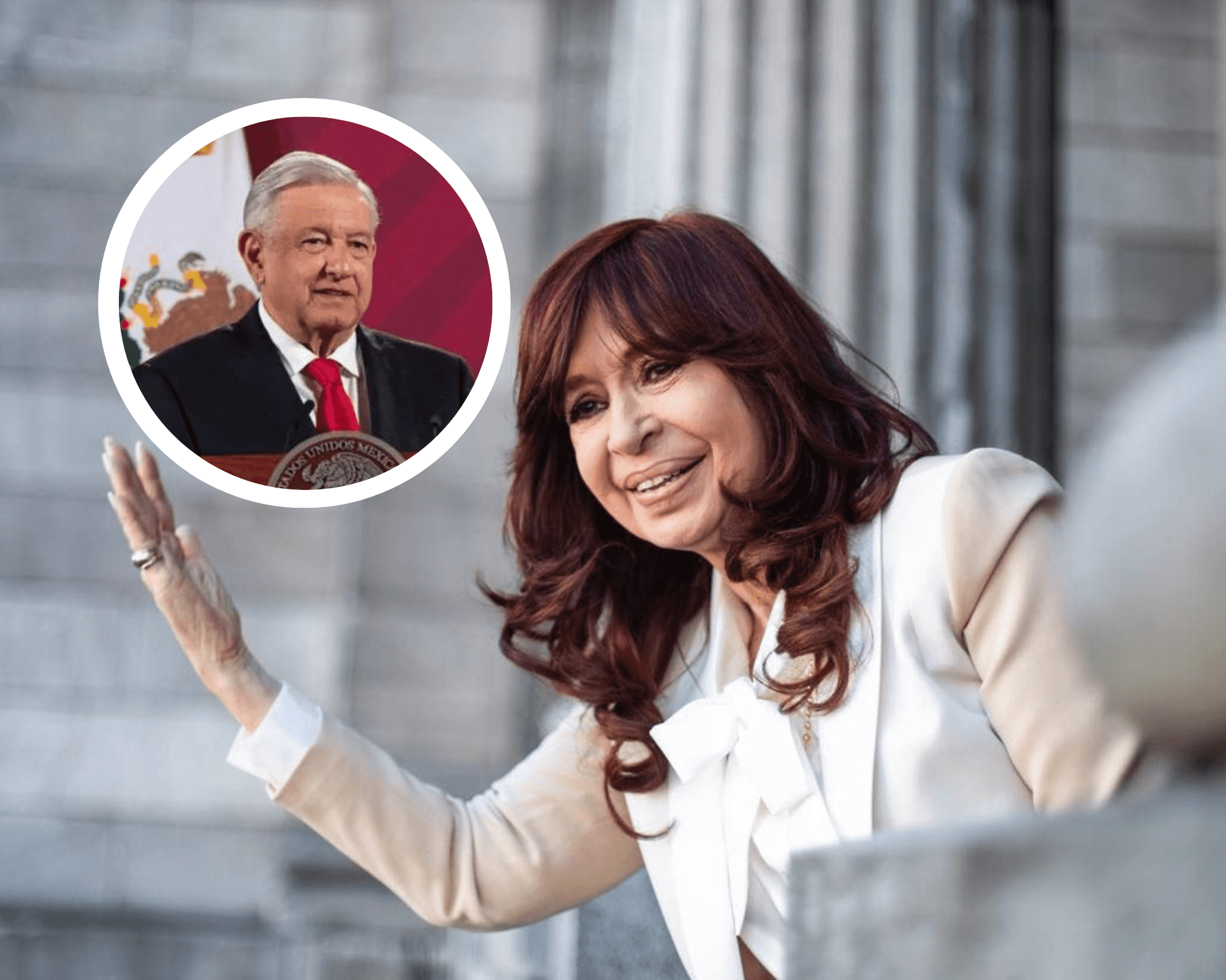 AMLO apoya a Cristina de Kirchner; acusación de fraude es venganza política