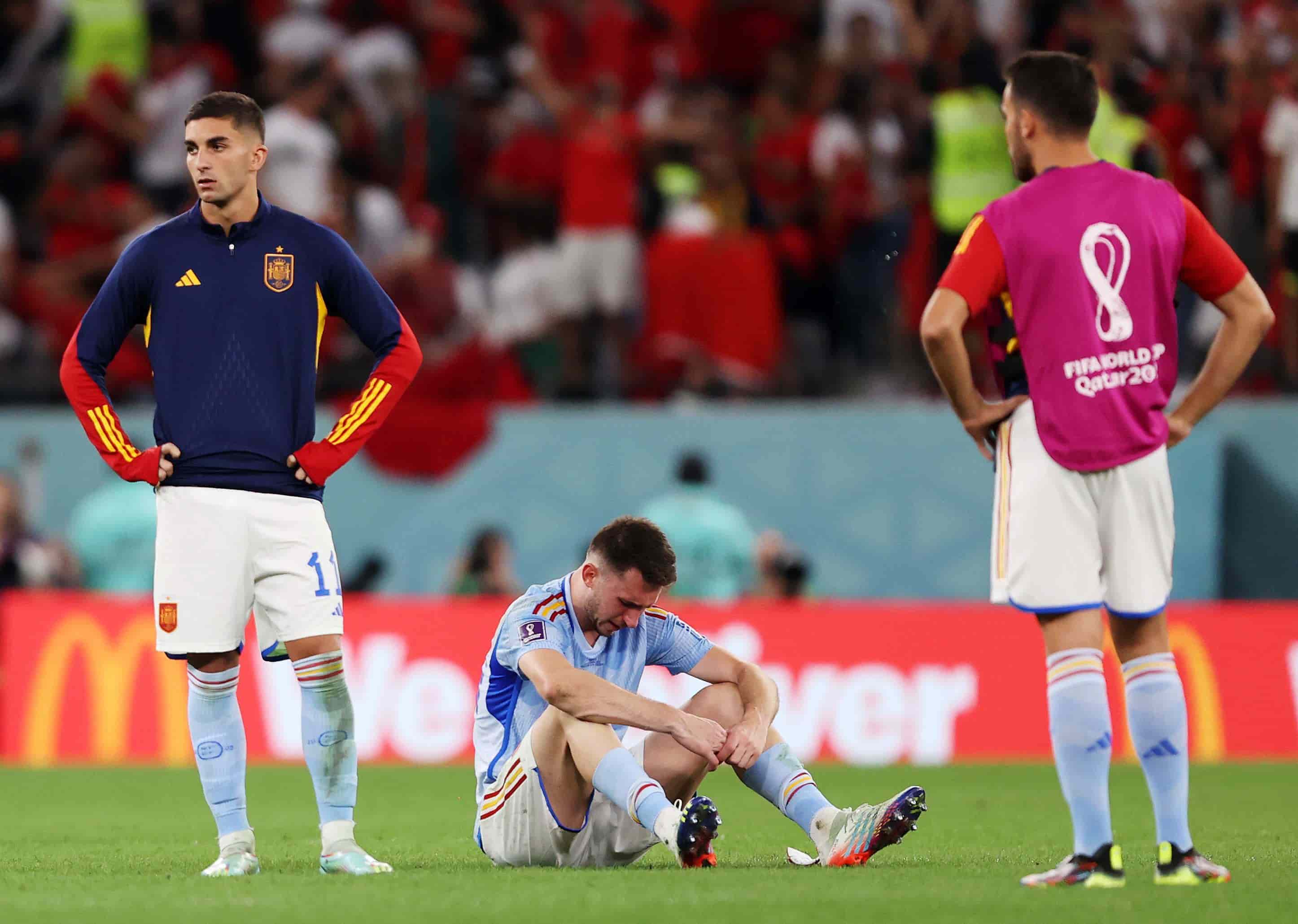 Marruecos sorprende y echa a España de Qatar 2022 (+Video)