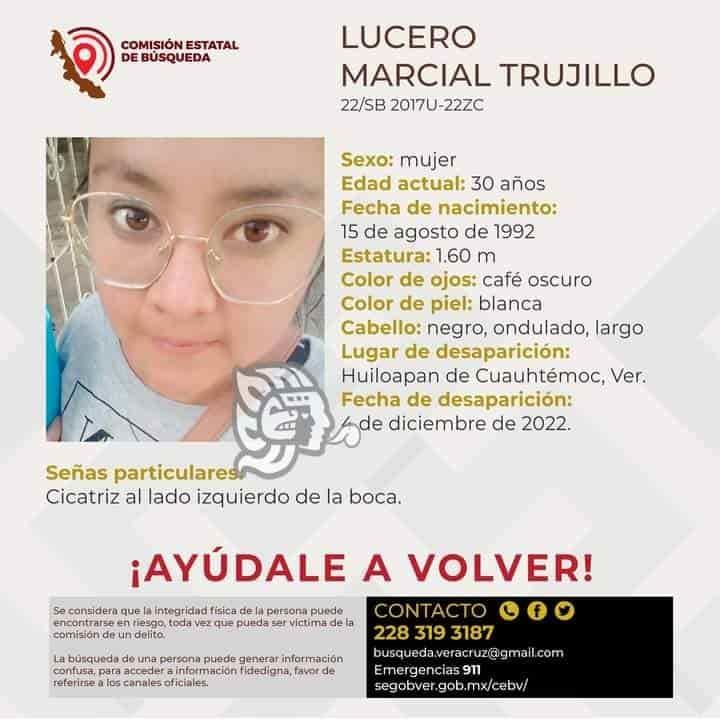 Reportan como desaparecida a jóven mujer de Huiloapan de Cuauhtémoc