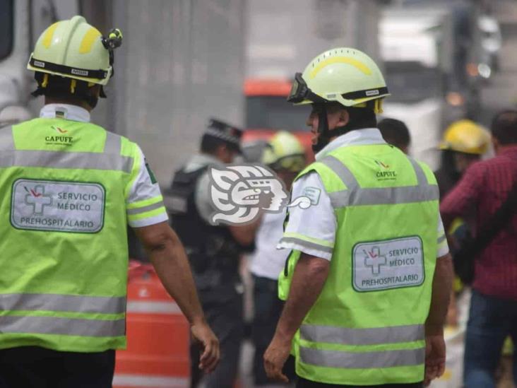 Fuerte choque en la Córdoba-Veracruz deja una persona sin vida